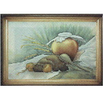 Картина (батик), Натюрморт, размер 40х60, цена Е 22,8
