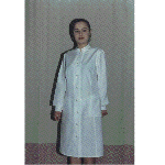 Халат медицинский женский, ткань СИСУ, модель 398-02, цена Е 10,7